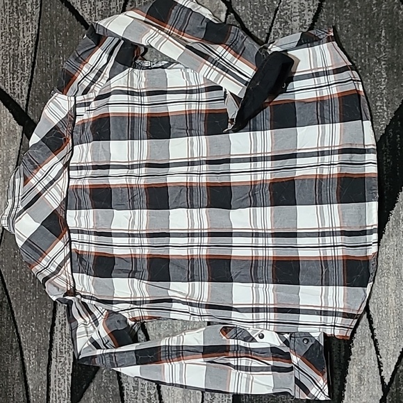 BKE PLAID SNAP-BUTTON STANDARD FIT LONG-SLEEVE SHIRT - Picture 10 of 14